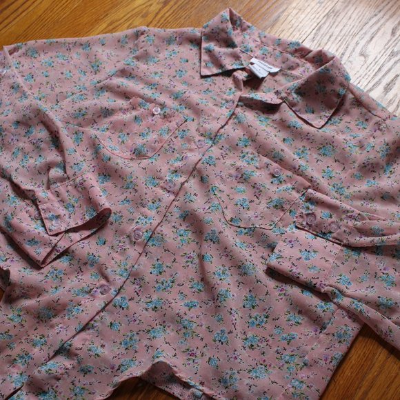 Prototype Sheer Button Down & Tie Shirt - Picture 4 of 7